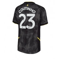 Aston Villa Philippe Coutinho #23 Tredjetrøje 2022-23 Kortærmet